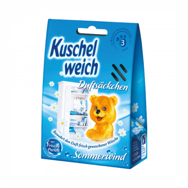 Kuschelweich Sommerwind, Duftsaeckchen, 3 Stueck